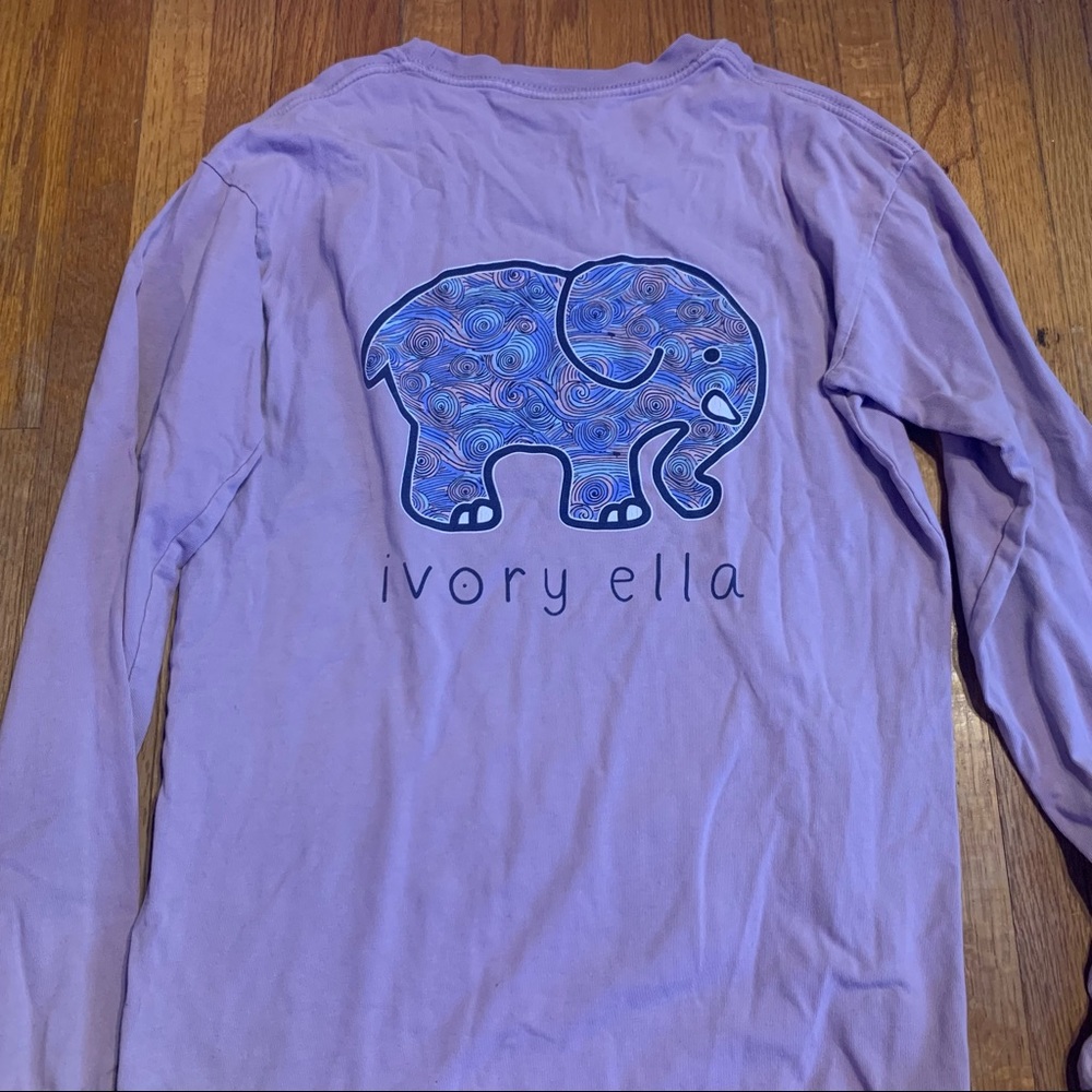 Ivory Ella Purple Long Sleeve